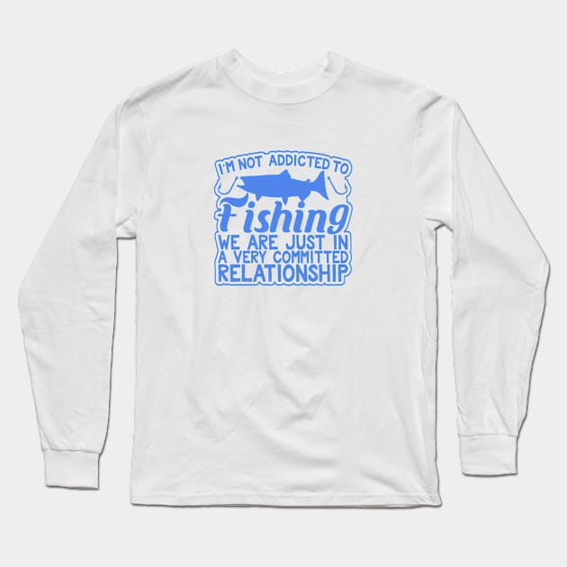 Fishing First Gift Long Sleeve T-Shirt by Doris4all